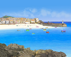 Malcolm Bowmer - Summer Harbour 