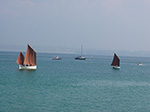 Boats In The Bay - St Ives Harbour - September 2014