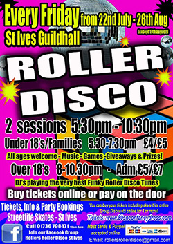 Rollers Roller Disco - St Ives Cornwall