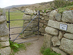 Rosewall Hill - St Ives - Cornwall - Entrance Gateway