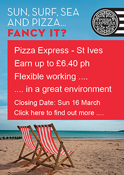 Job Opportunities - Pizza Express St Ives Cornwall