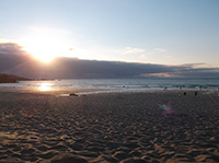Film - Sunset - Porthmeo Beach St Ives