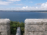 St Michael's Mount - Marazion - View - Castle Ramparts St Michael's Mount - Marazion - View - Castle Ramparts