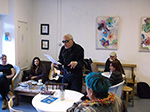 Charles Shaar Murray - Cafe Art St Ives - September 2013 Charles Shaar Murray - Cafe Art St Ives - September 2013