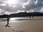 Kite Flying - Porthgwidden Beach - February 2015