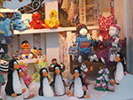 Christmas Shop Windows - St Ives Cornwall - December 2015 Christmas Shop Windows - St Ives Cornwall - December 2015