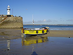 Harbour Beach - St Ives - Fishing Boat SS225