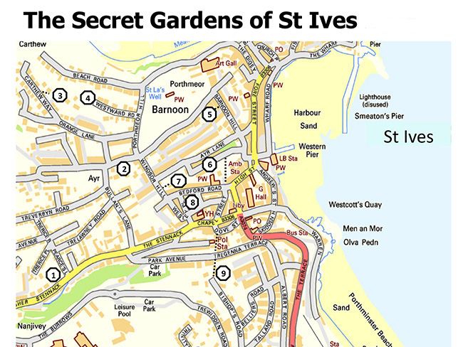 Secret Gardens of St Ives