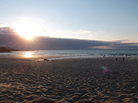 Film - Sunset - Porthmeo Beach St Ives Film - Sunset - Porthmeo Beach St Ives